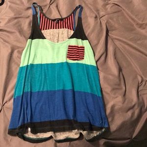 Patterned Hurley Tank Top
